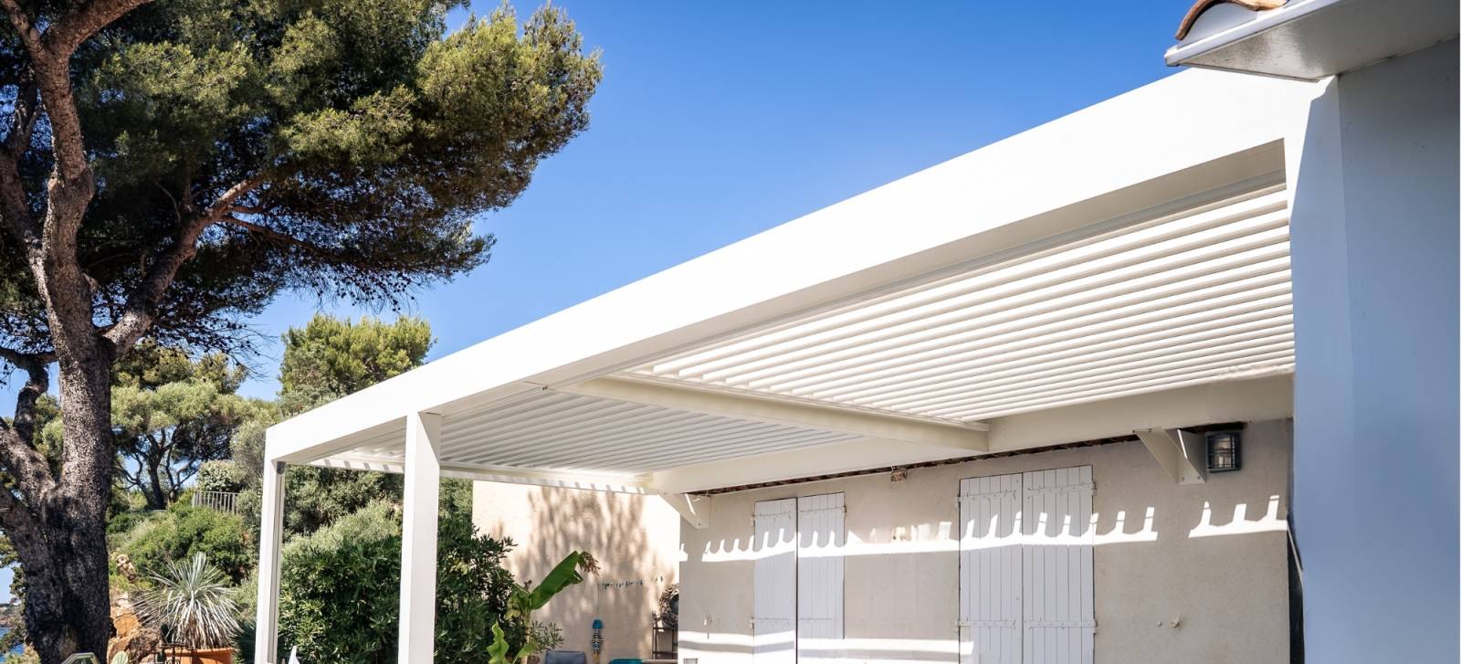 pergola blanche 8x4 le pradet
