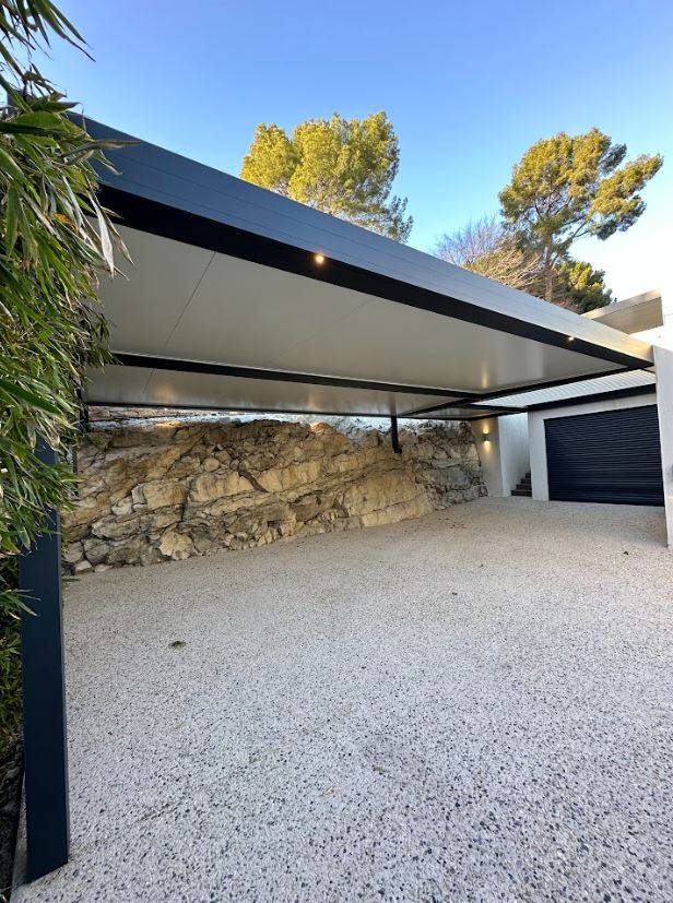 carport voiture et moto à Toulon 