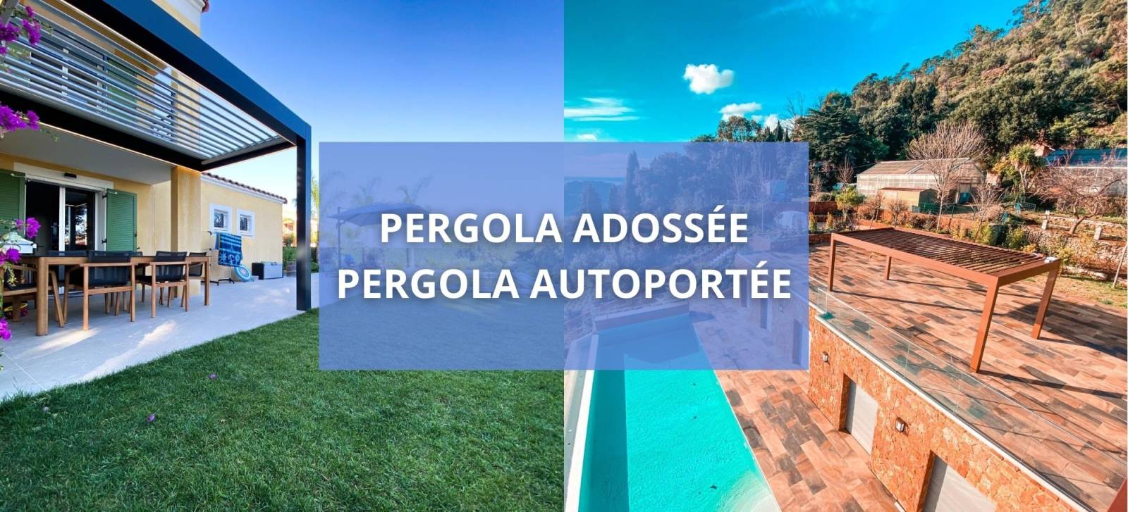 pergola adossée ou autoportée à Hyères 