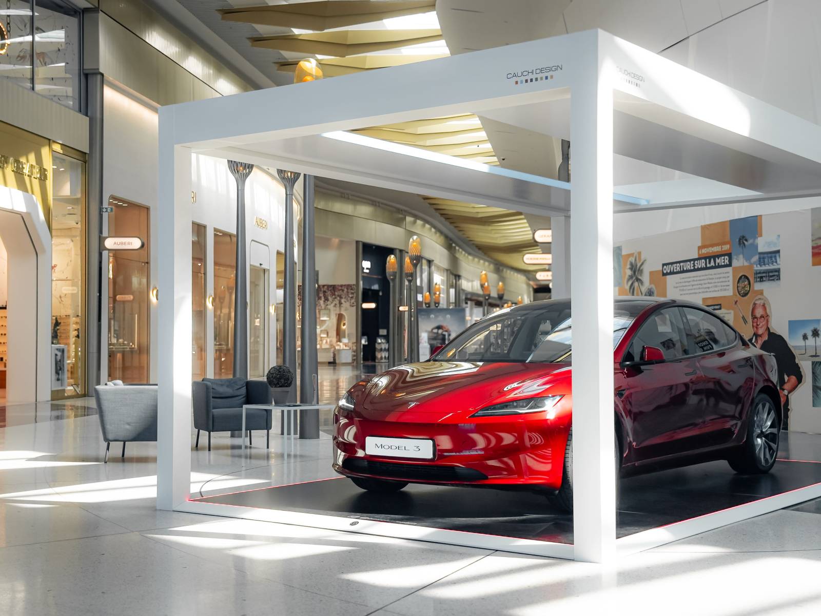 Carport collaboration Tesla Nice Cap3000
