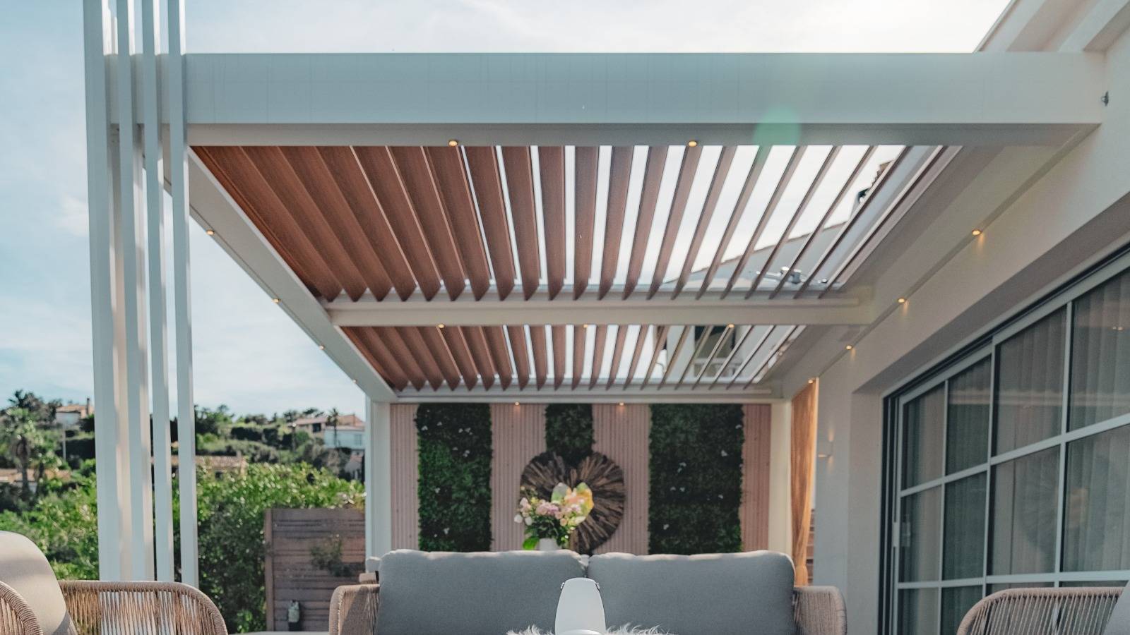 pergola bioclimatique 6x3 à Fréjus 