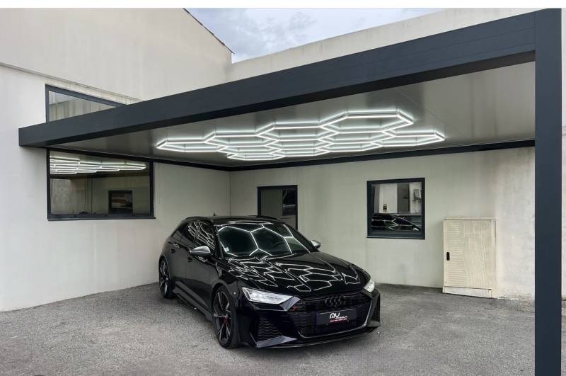 Abri voiture en aluminium 