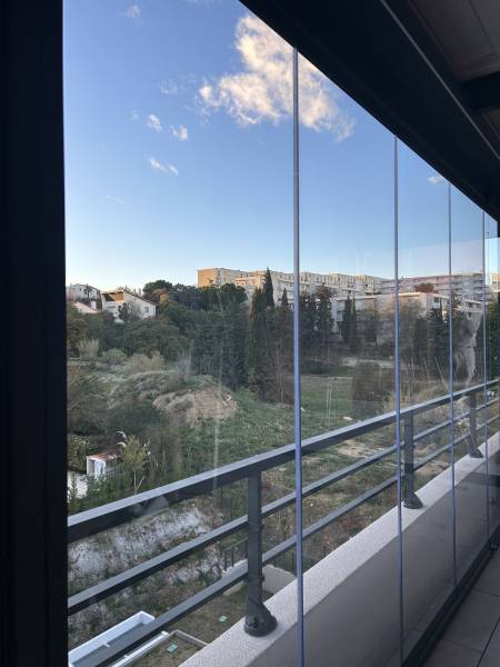 pergola bioclimatique fermeture hiver