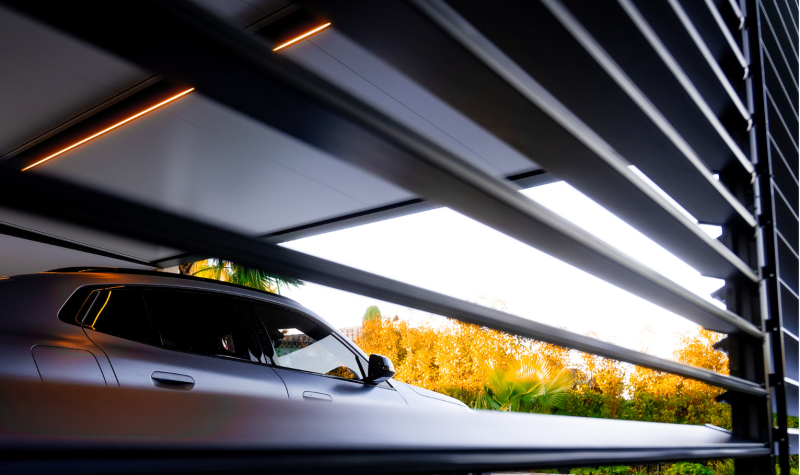 Carport abri voiture deux places - Hyères 