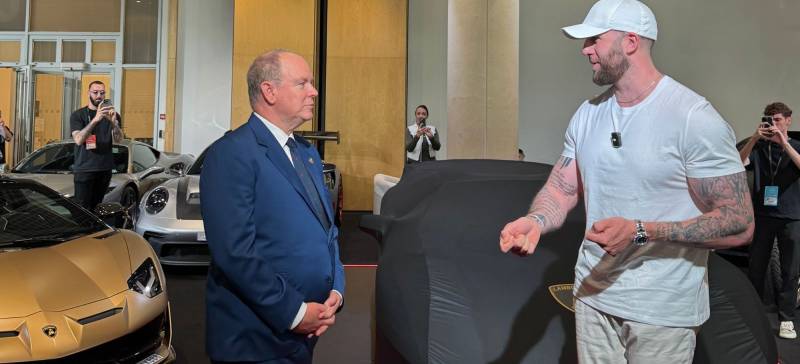 Prince Albert et GMK - Top Marques Monaco